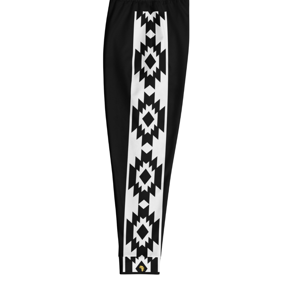Tribal Side Stripe Joggers for Men – Bold Detail, Everyday Comfort