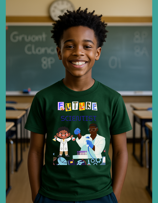 Future Scientist Youth Short Sleeve Tee for Boys