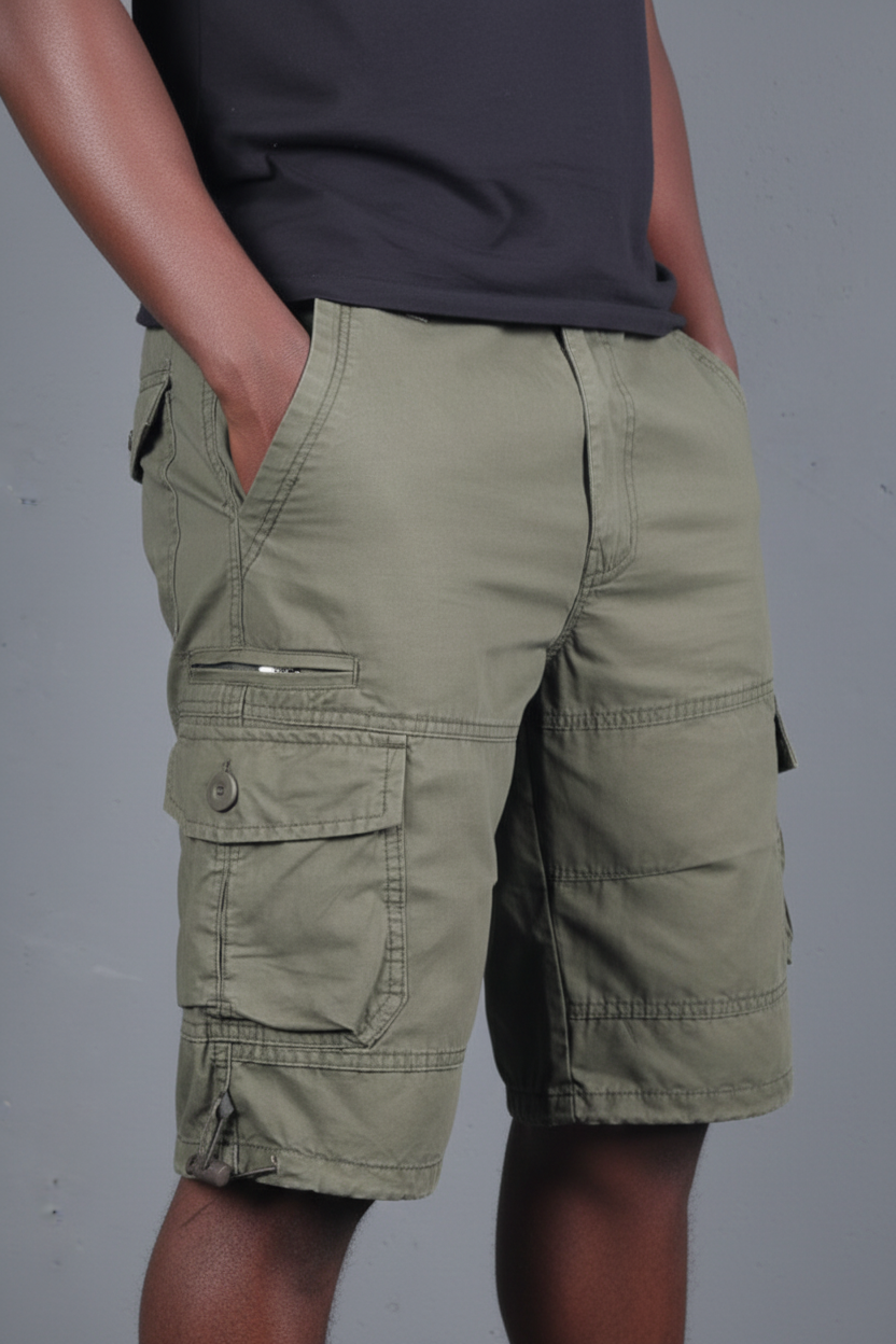 Bandana Cargo Shorts for Youth Boys