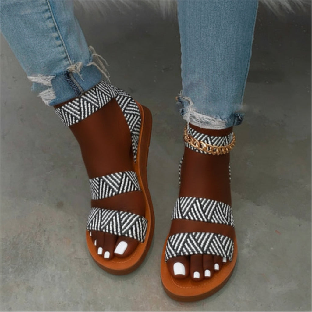 Women's Printed Slide Sandals
