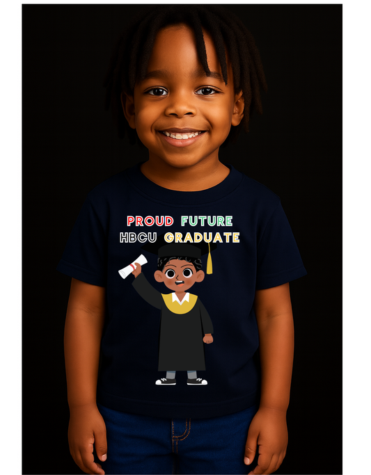 Future HBCU Graduate Youth Short Sleeve Tee for Boys
