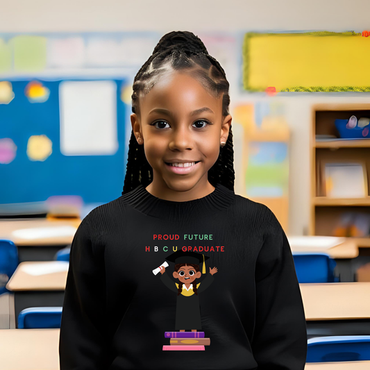 Proud Future HBCU Grad™ Youth Sweatshirt for Girls