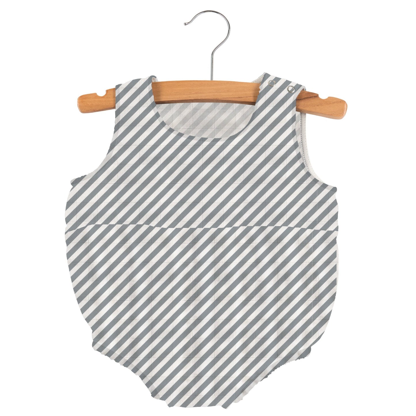 Finley Stripe Bamboo Mini Bubble Romper for Boys
