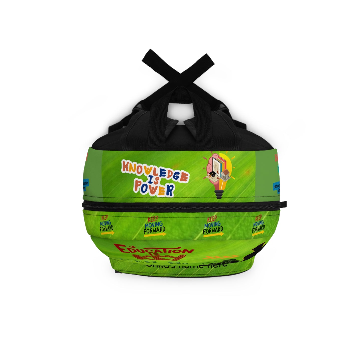 Young Gifted Black Proud Future HBCU Scholar Backpack for Boys