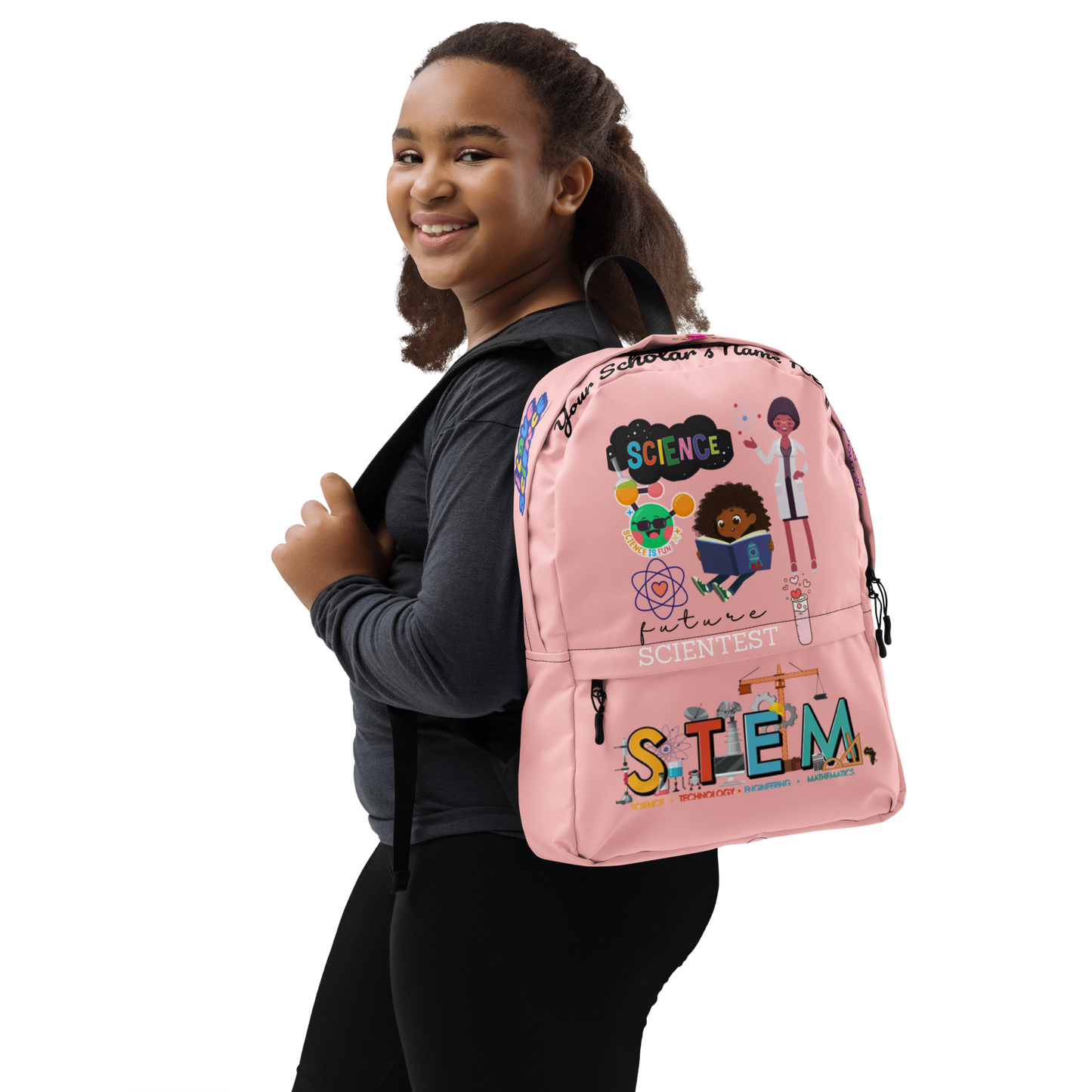 Young Gifted Black STEM Backpack for Girls