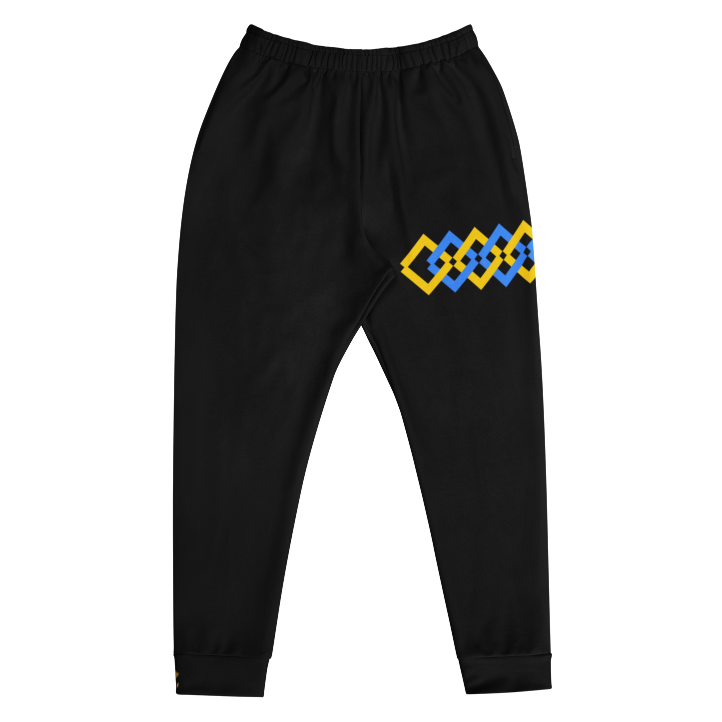 Coordinated Argyle Joggers for Men