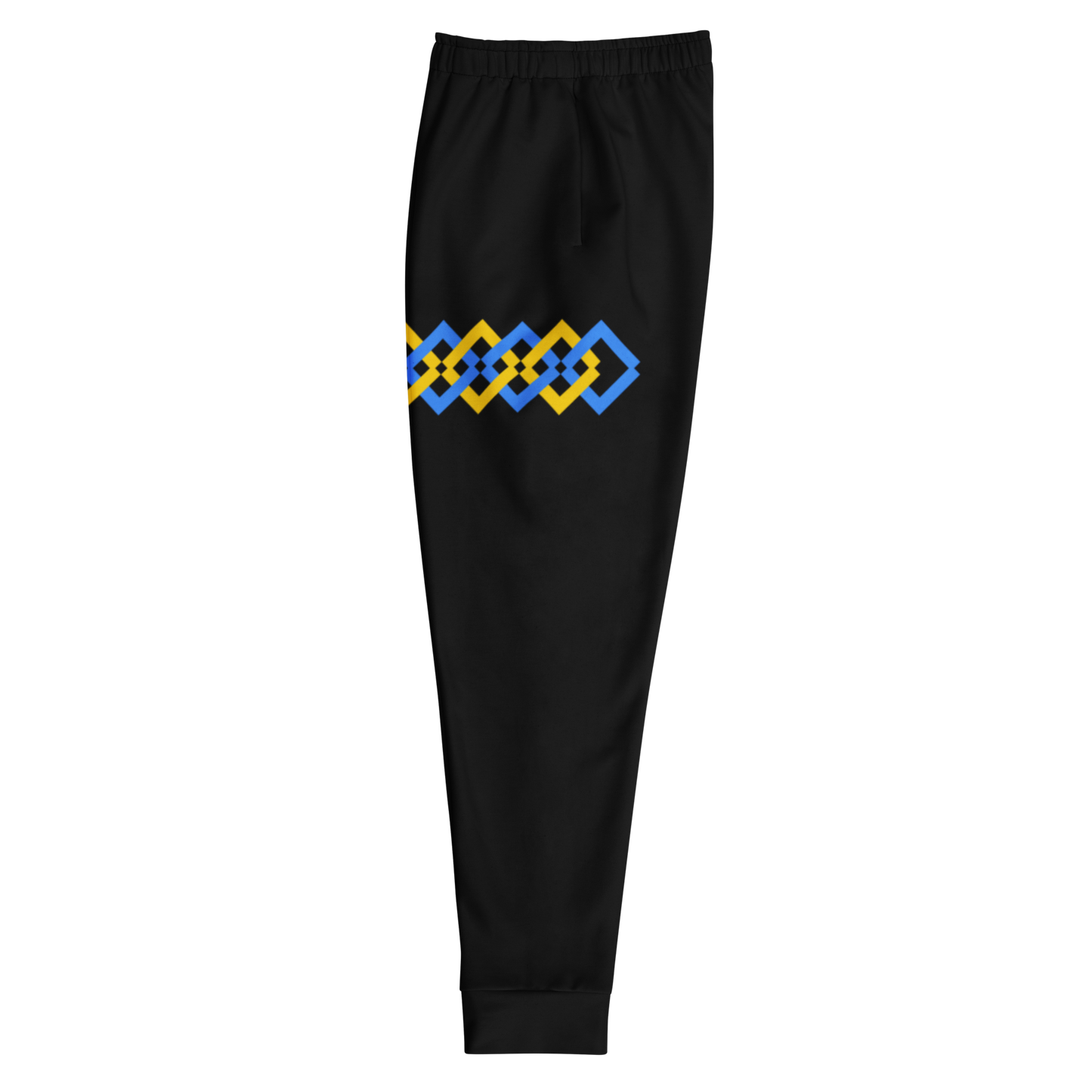 Coordinated Argyle Joggers for Men