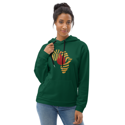 "Lit from the Continent" Unisex Hoodie