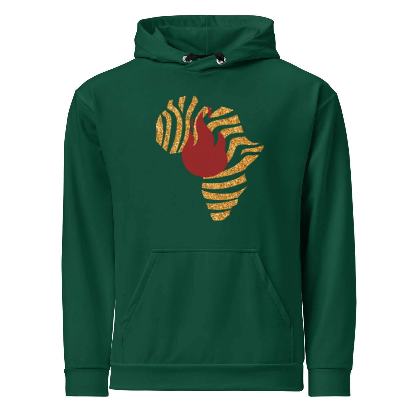"Lit from the Continent" Unisex Hoodie