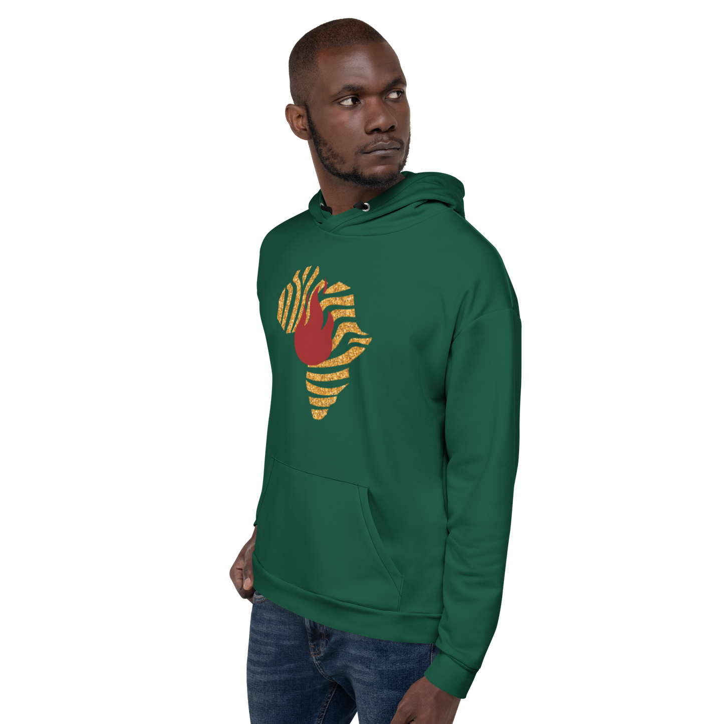 "Lit from the Continent" Unisex Hoodie