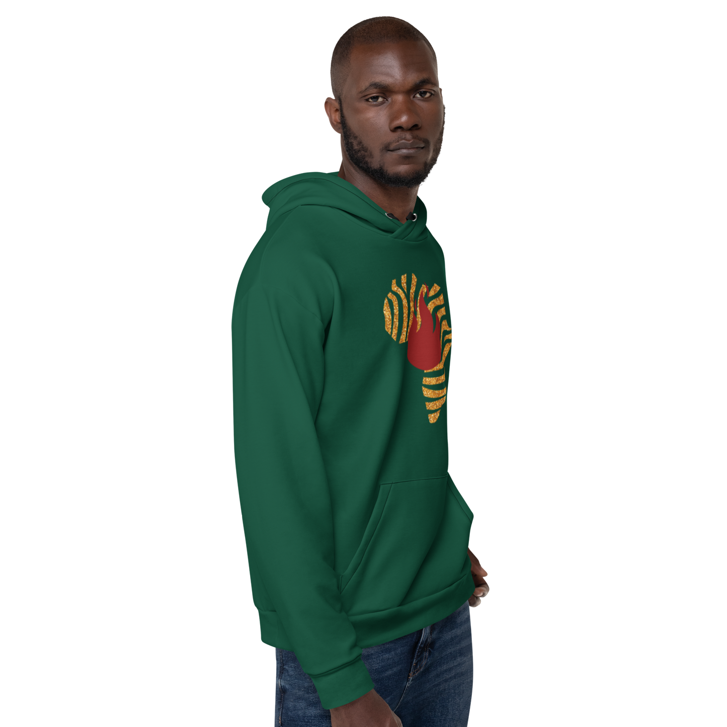 "Lit from the Continent" Unisex Hoodie