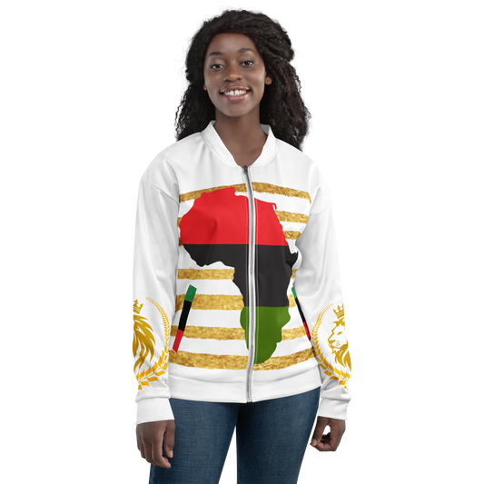 Royal Roots Pan-African Unisex Bomber Jacket