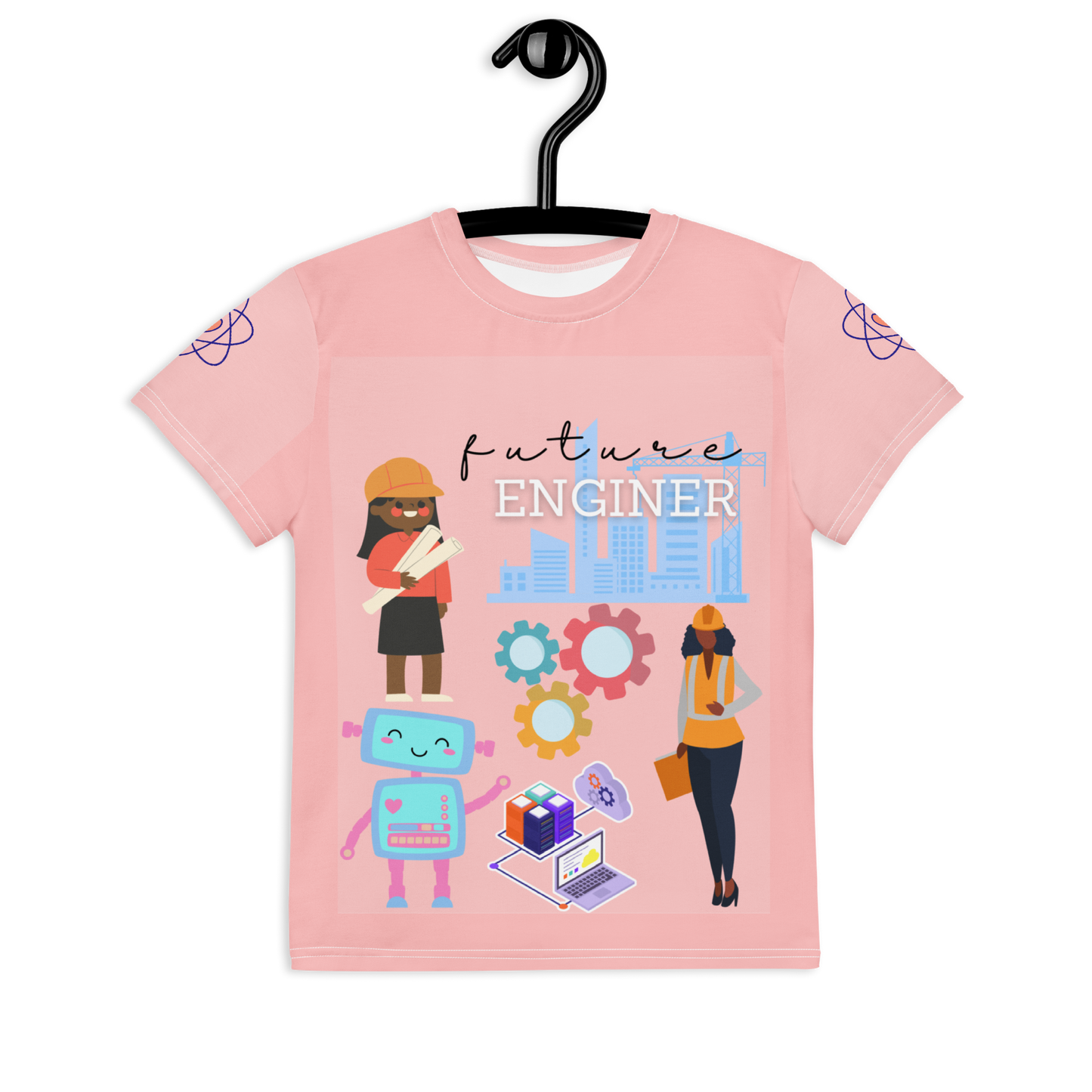 Future Engineer Youth Crewneck Tee for Girls