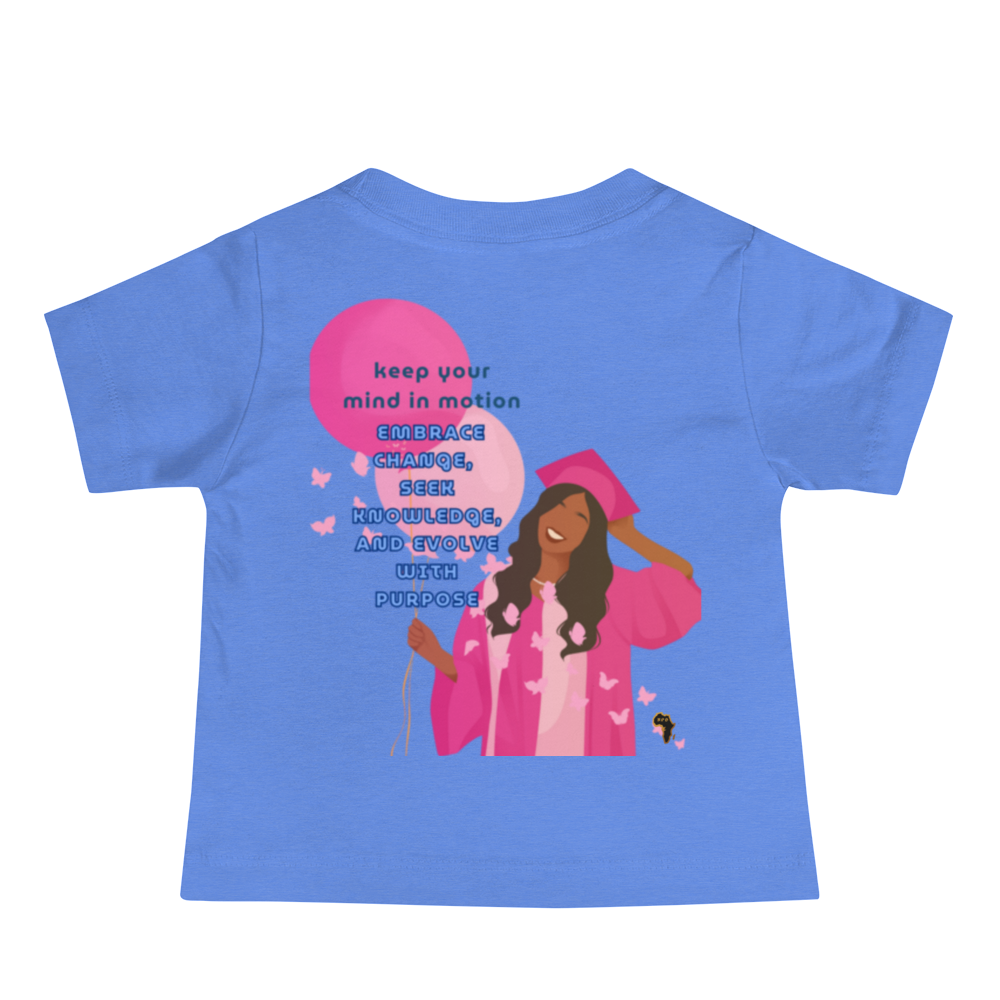 Knowledge Is Power Baby Jersey Tee for Girls