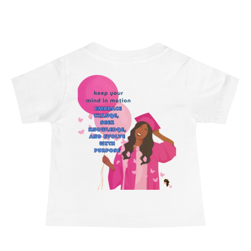 Knowledge Is Power Baby Jersey Tee for Girls