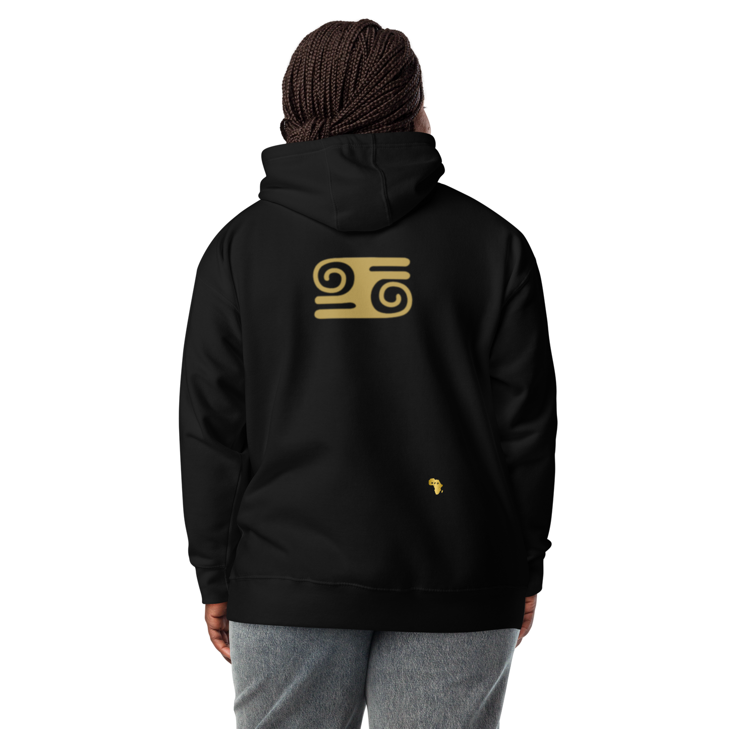 Pan-African Kwatakye Atiko Logo Classic Unisex Hoodie