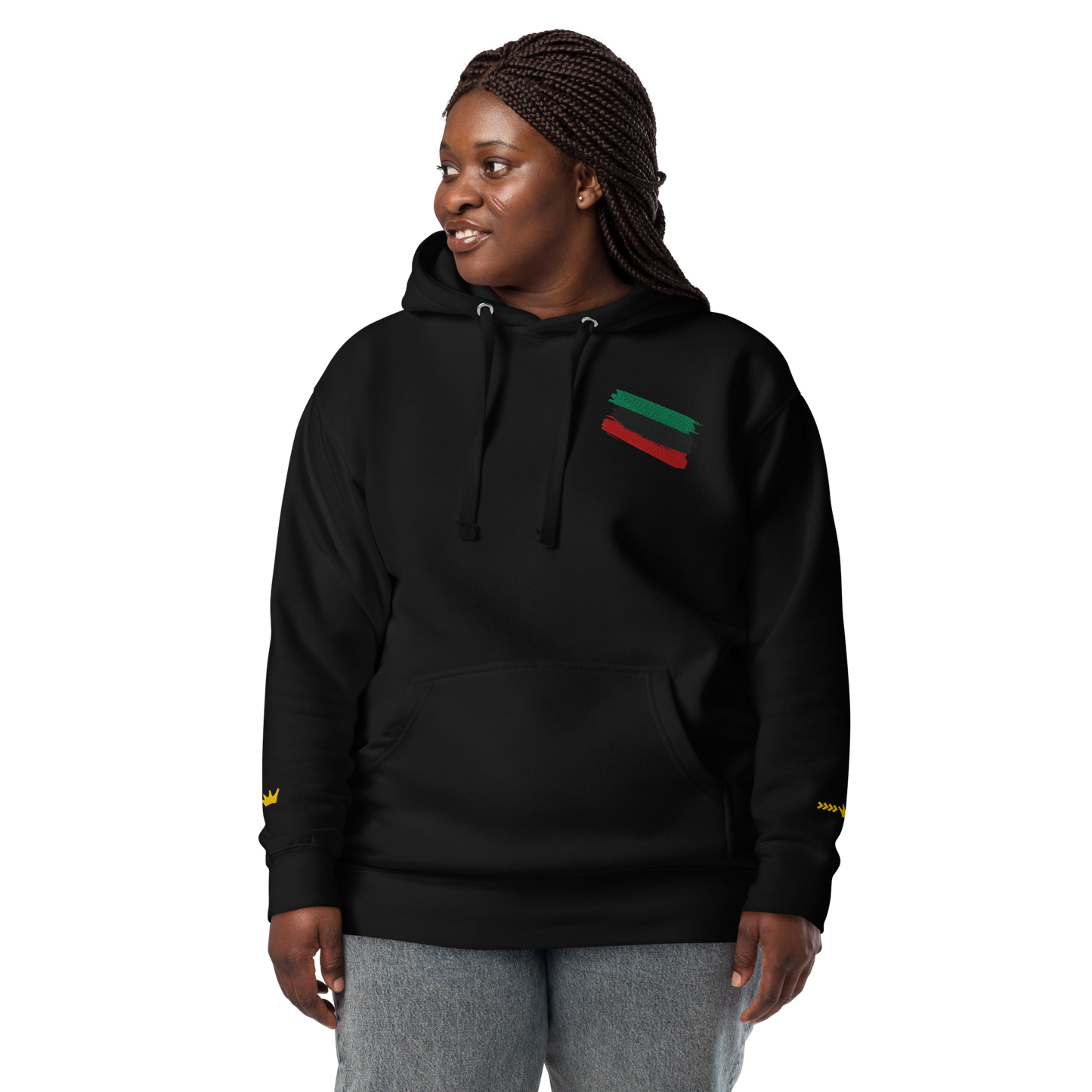 Pan-African Kwatakye Atiko Logo Classic Unisex Hoodie