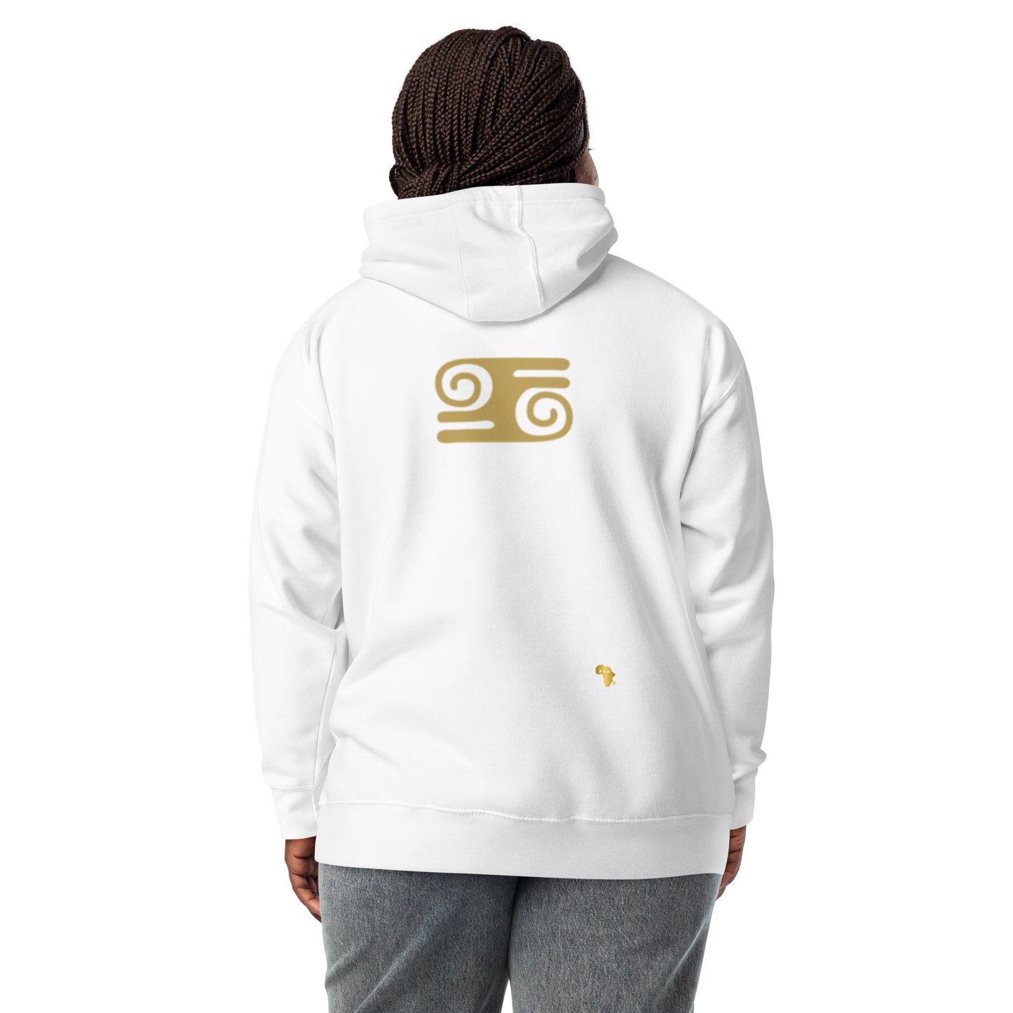 Pan-African Kwatakye Atiko Logo Classic Unisex Hoodie
