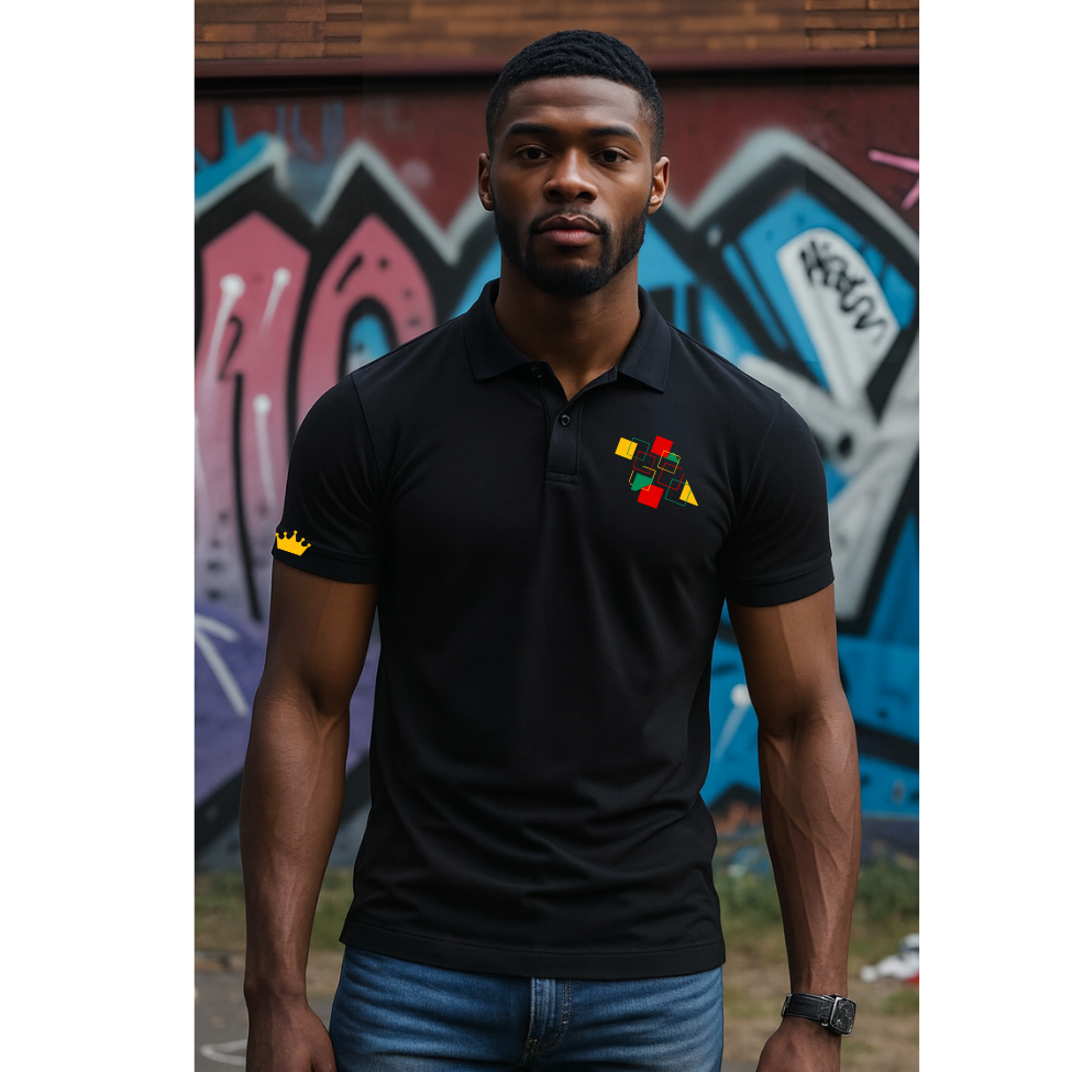 Pan-African Prestige Polo for Men