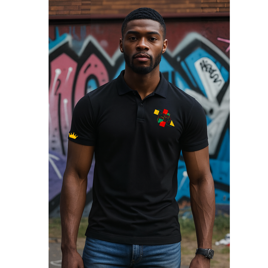 Pan-African Prestige Polo for Men