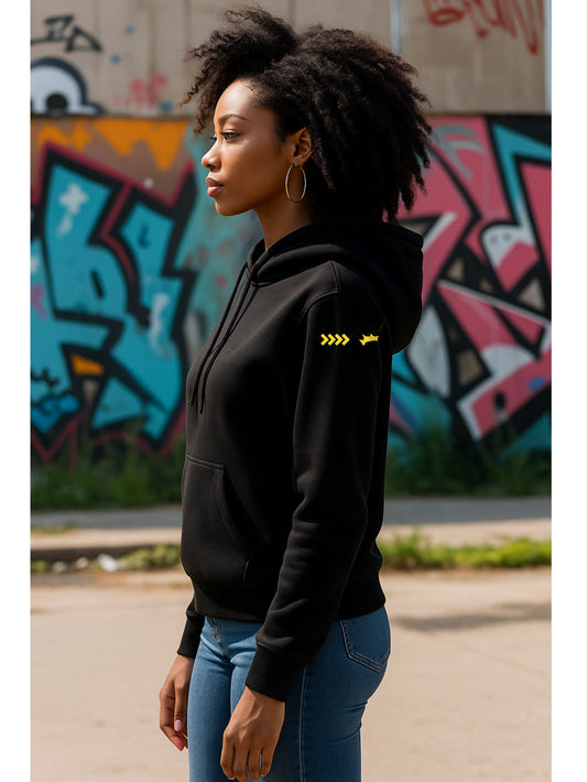 Africa on Gold Unisex Hoodie