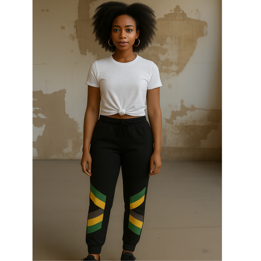 Jamaican Queen Vibes Fleece Sweatpants