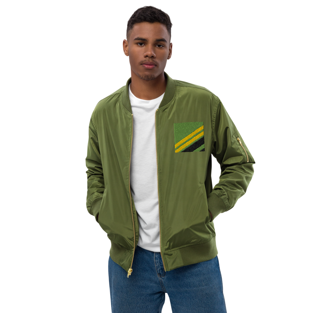 Jamaican Vibes Bomber Jacket