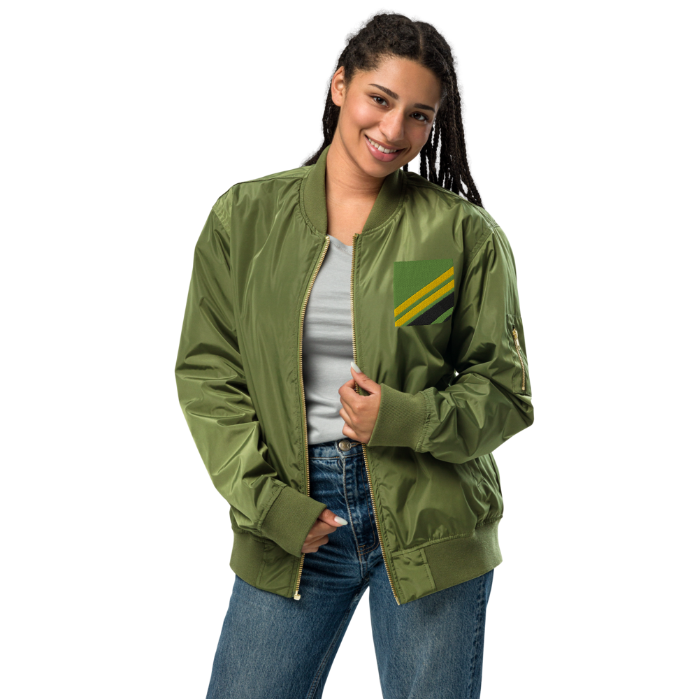 Jamaican Vibes Bomber Jacket