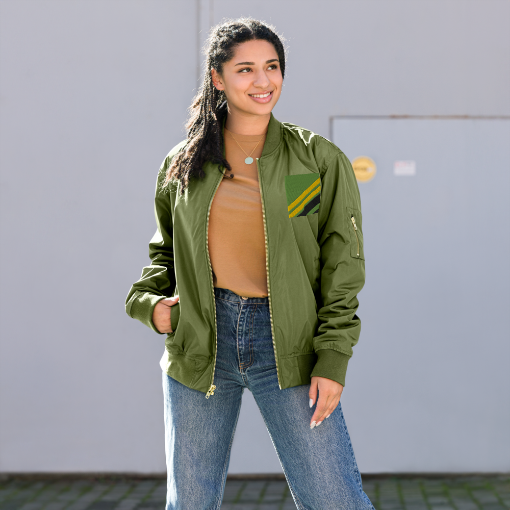 Jamaican Vibes Bomber Jacket