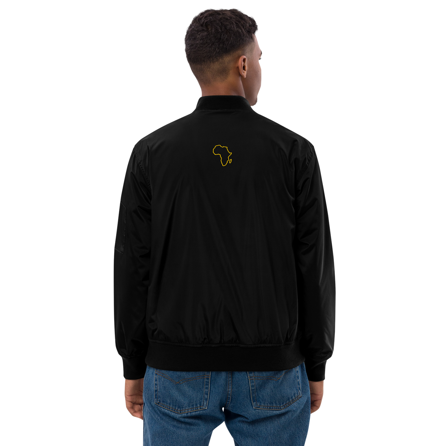 Pan-African Unisex Emblem Premium Recycled Bomber Jacket