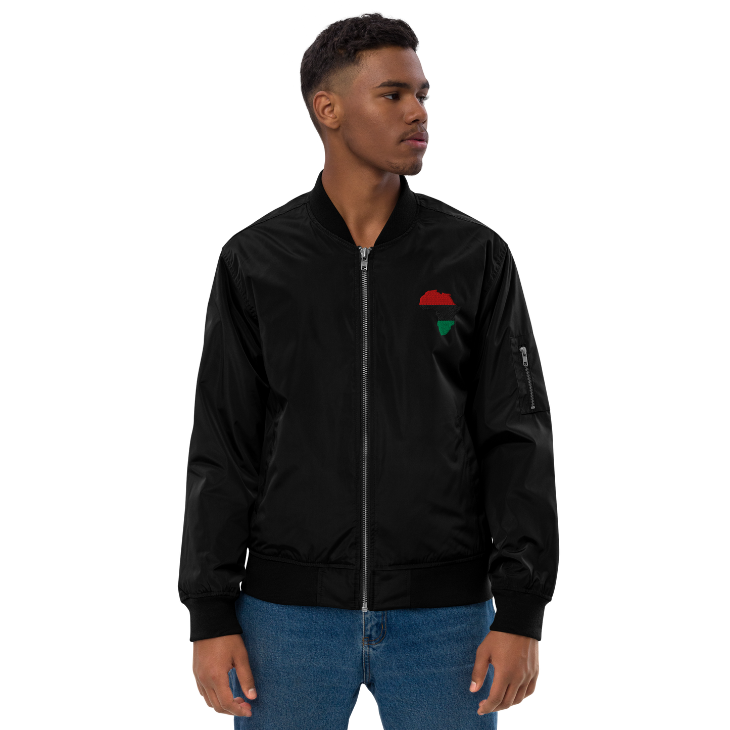 Strength in Africa Unisex Bomber Jacket