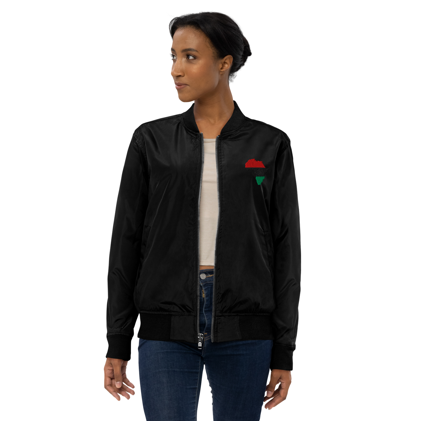 Strength in Africa Unisex Bomber Jacket