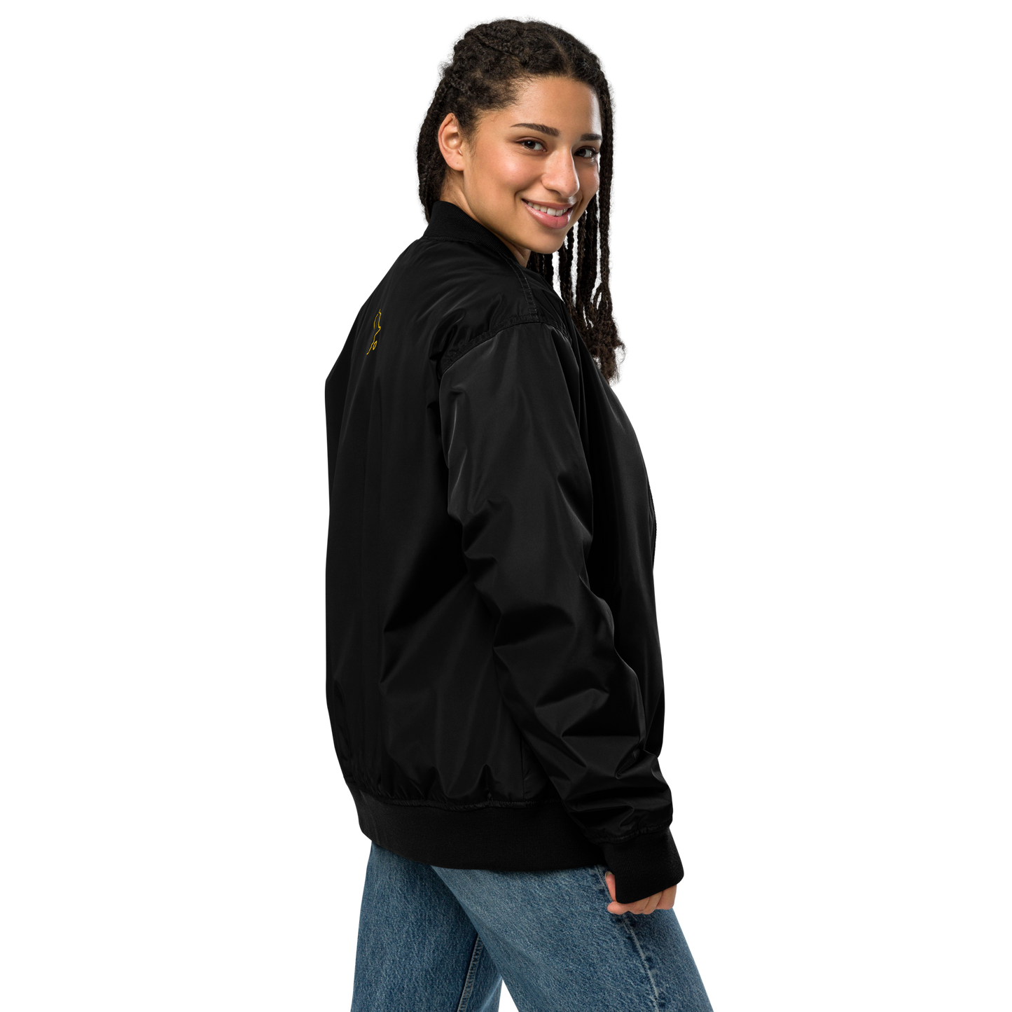 Pan-African Unisex Emblem Premium Recycled Bomber Jacket