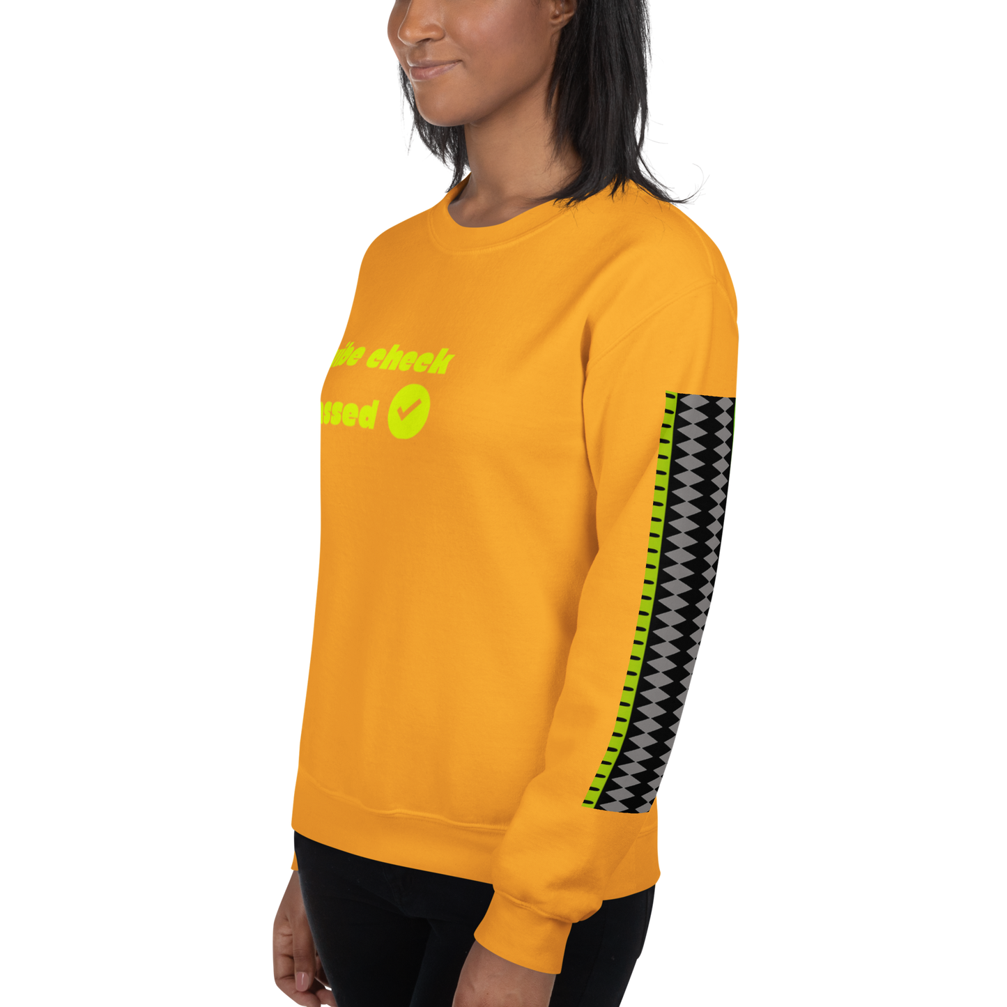 Check the Vibe Sweatshirt – “Vibe Check Passed”
