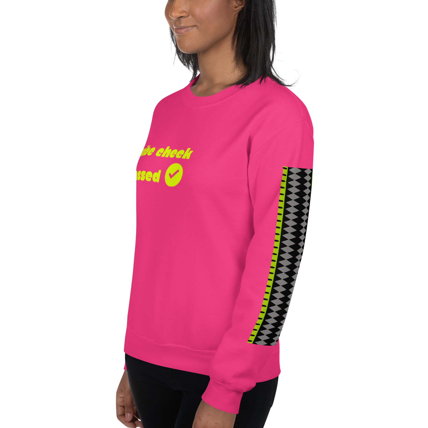 Check the Vibe Sweatshirt – “Vibe Check Passed”