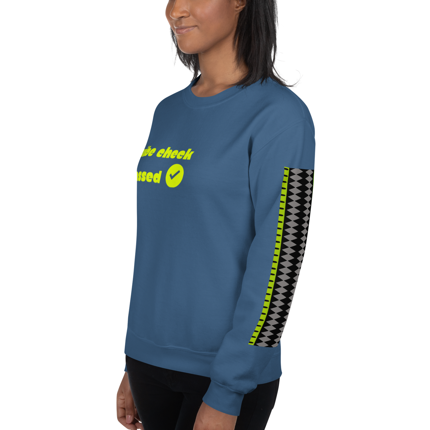 Check the Vibe Sweatshirt – “Vibe Check Passed”