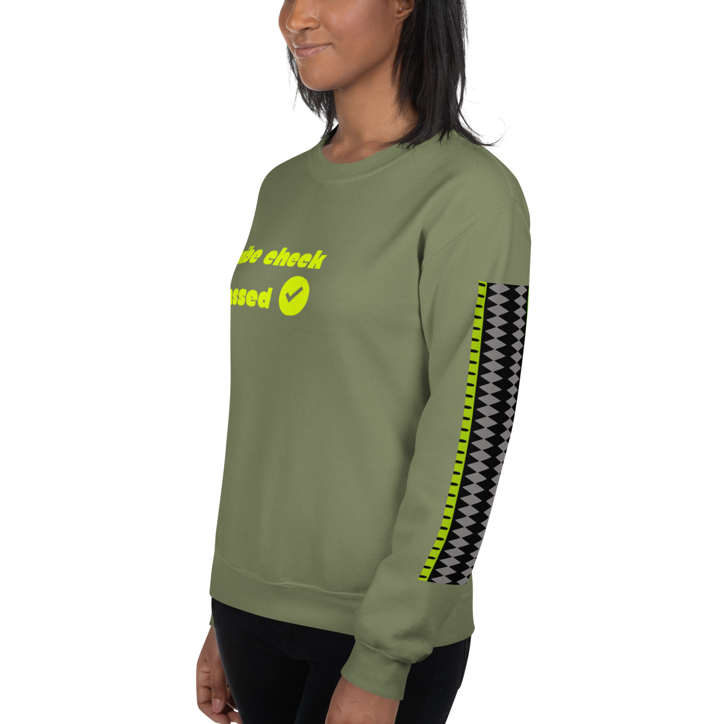 Check the Vibe Sweatshirt – “Vibe Check Passed”