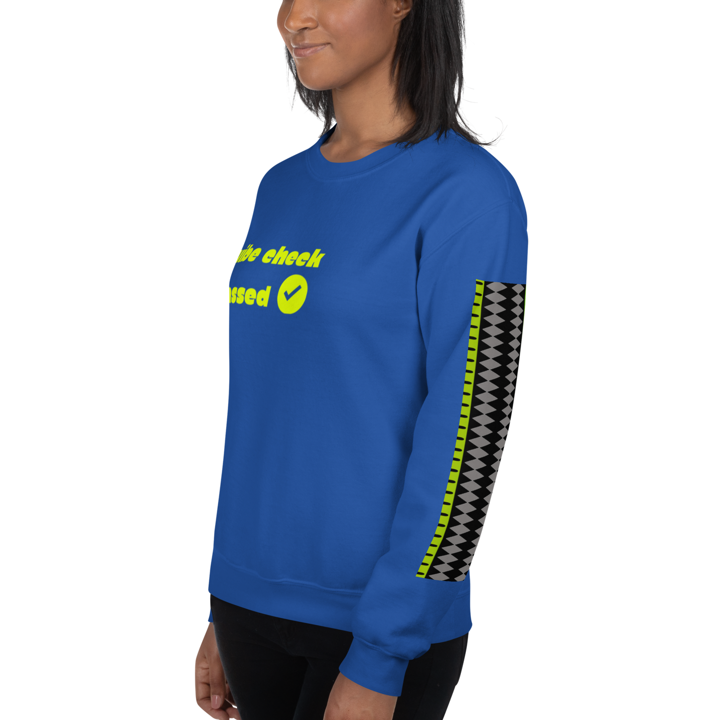 Check the Vibe Sweatshirt – “Vibe Check Passed”