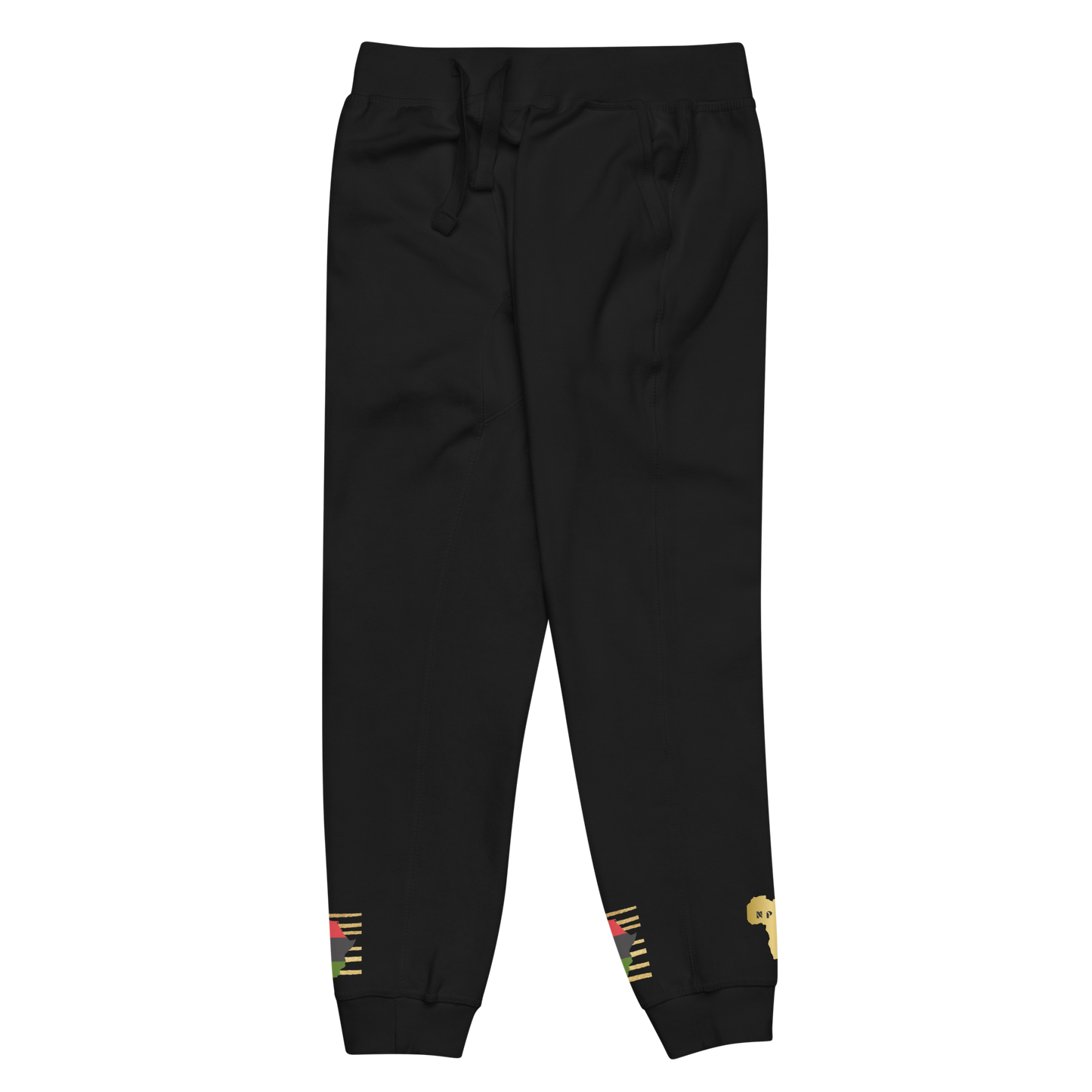 Africa on Gold Unisex Fleece Sweatpants