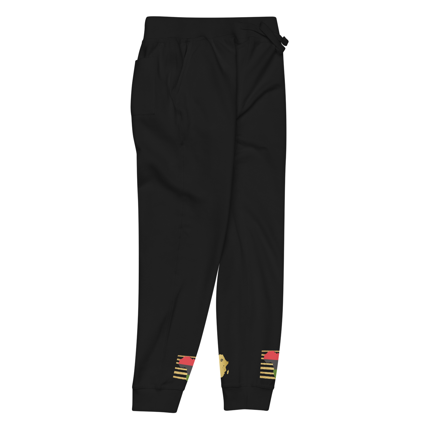 Africa on Gold Unisex Fleece Sweatpants