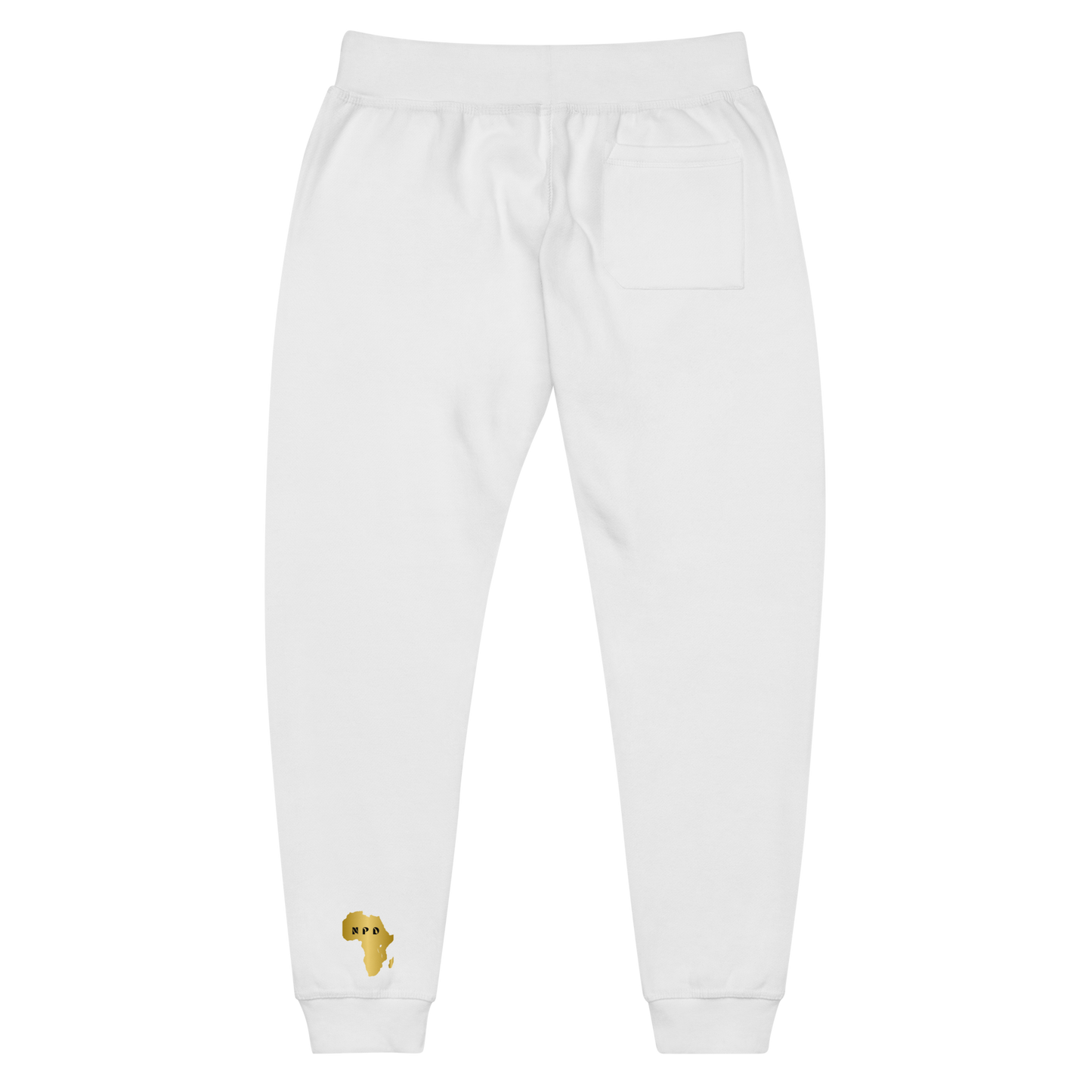 Africa on Gold Unisex Fleece Sweatpants