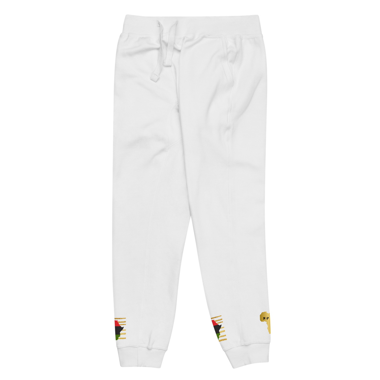 Africa on Gold Unisex Fleece Sweatpants