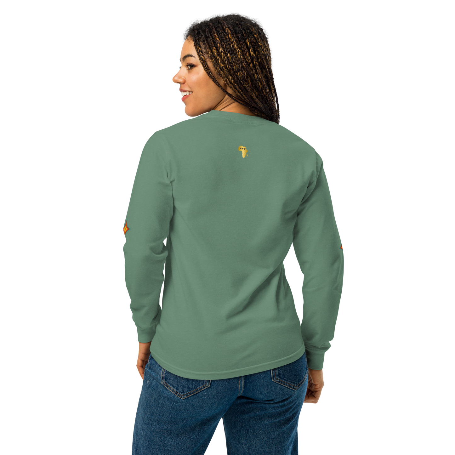 Sleeve Accountability Garment-Dyed Unisex Tee
