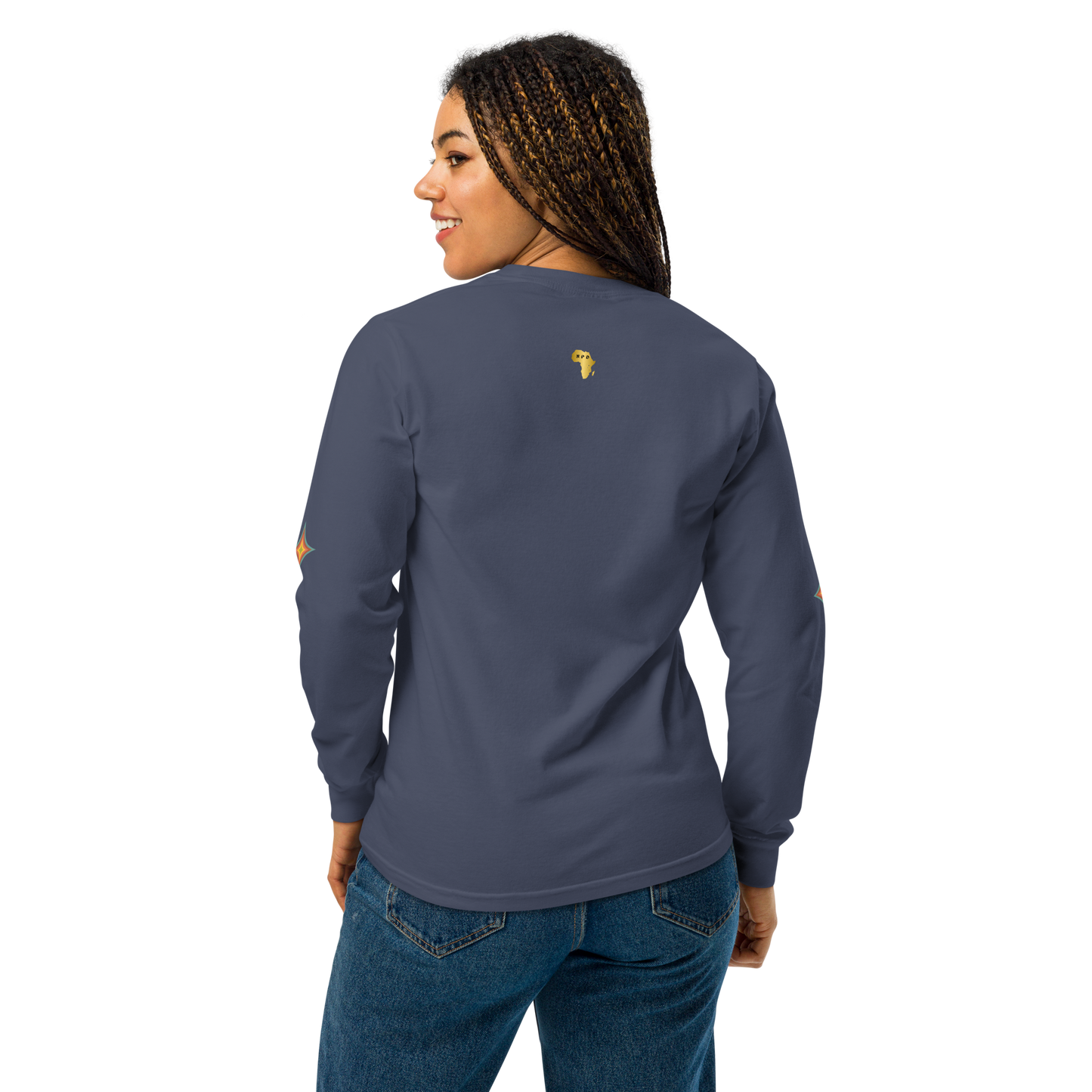 Sleeve Accountability Garment-Dyed Unisex Tee