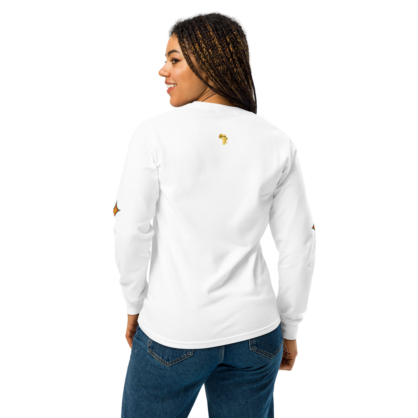 Sleeve Accountability Garment-Dyed Unisex Tee