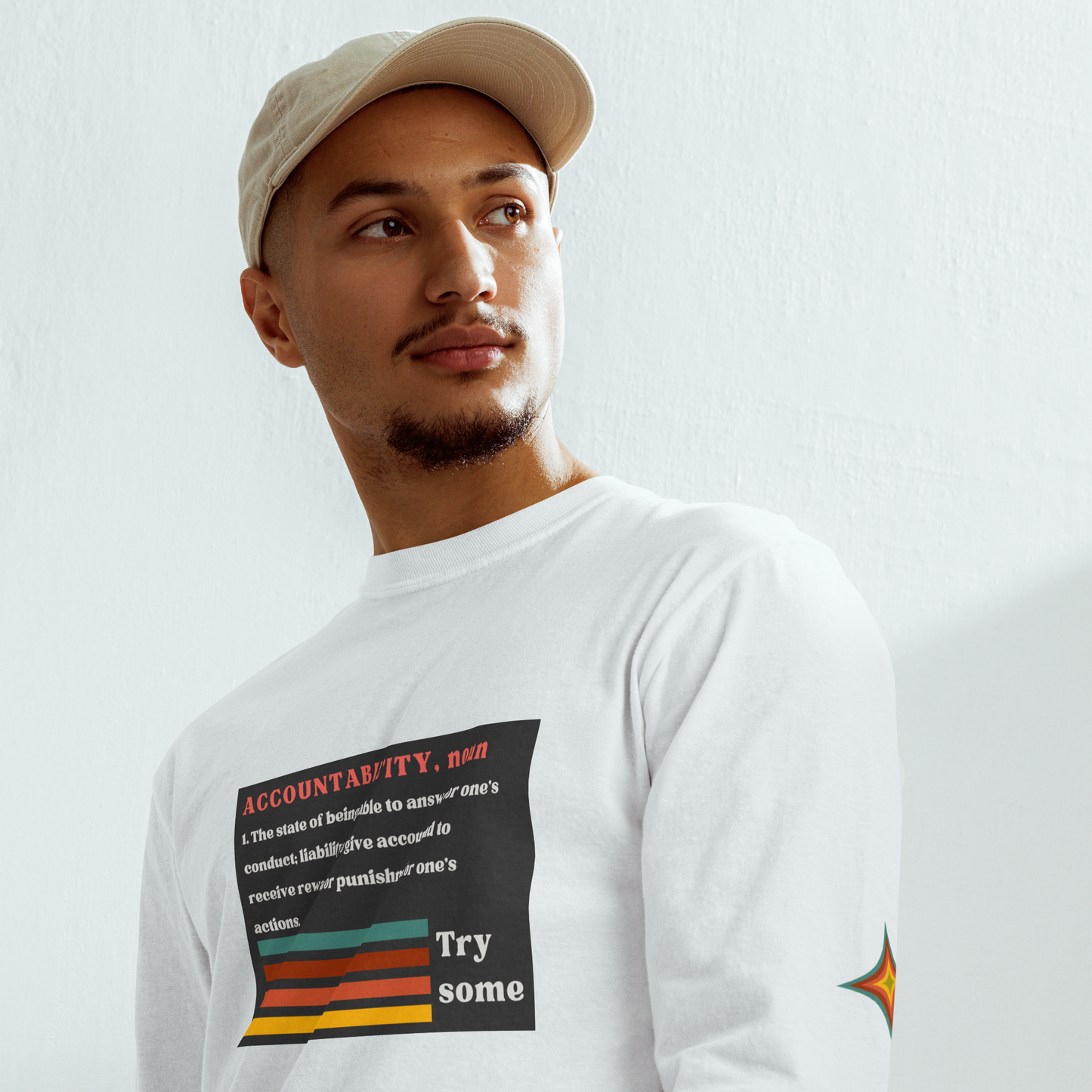 Sleeve Accountability Garment-Dyed Unisex Tee