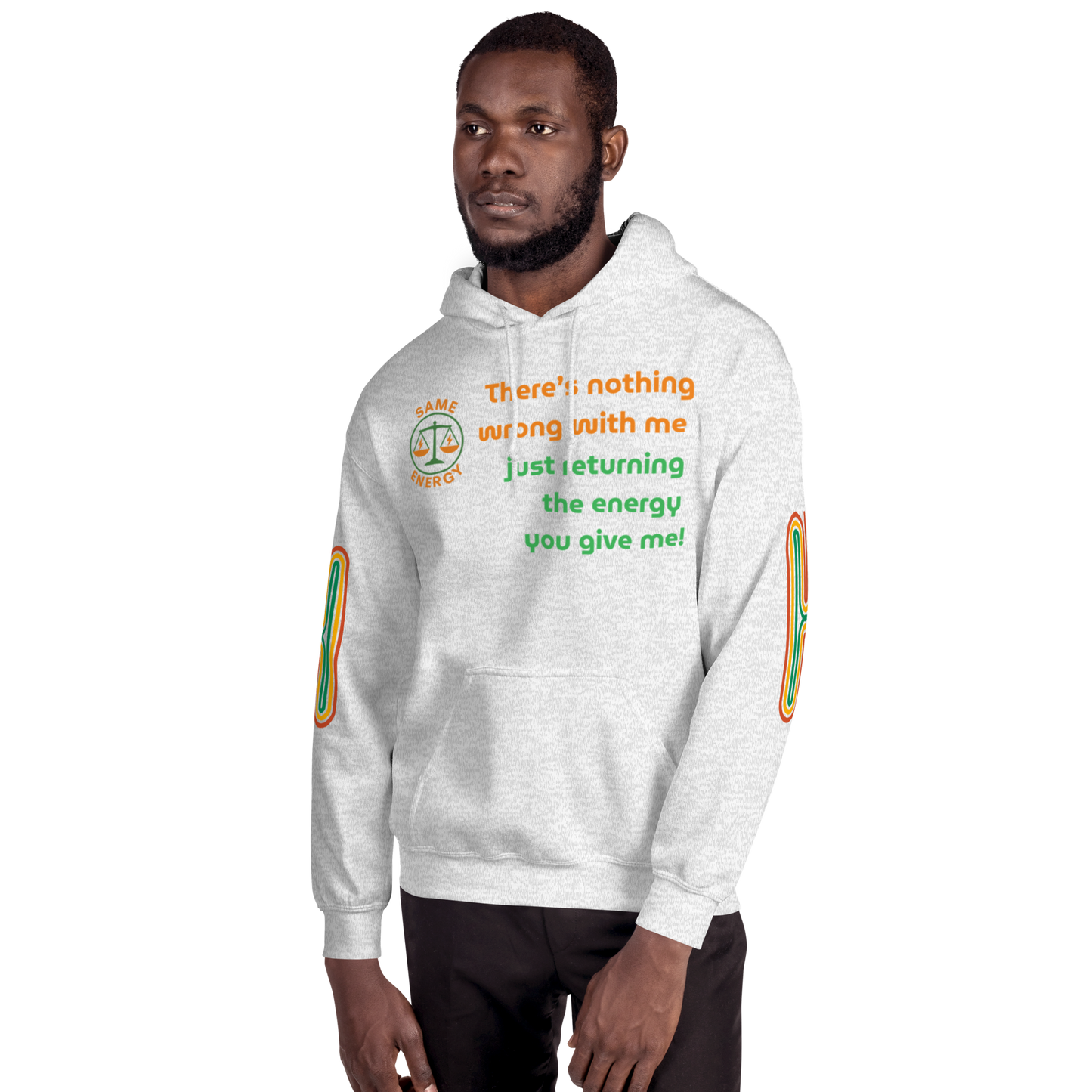 Matching Energy Unisex Hoodie (Orange)
