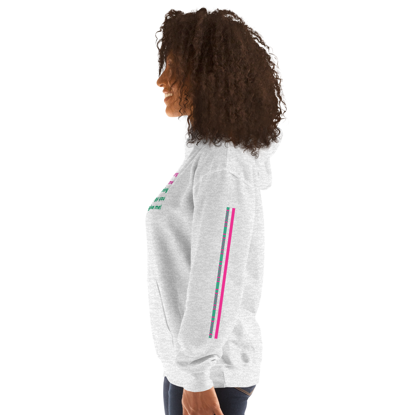 Matching Energy Unisex Hoodie (Pink)