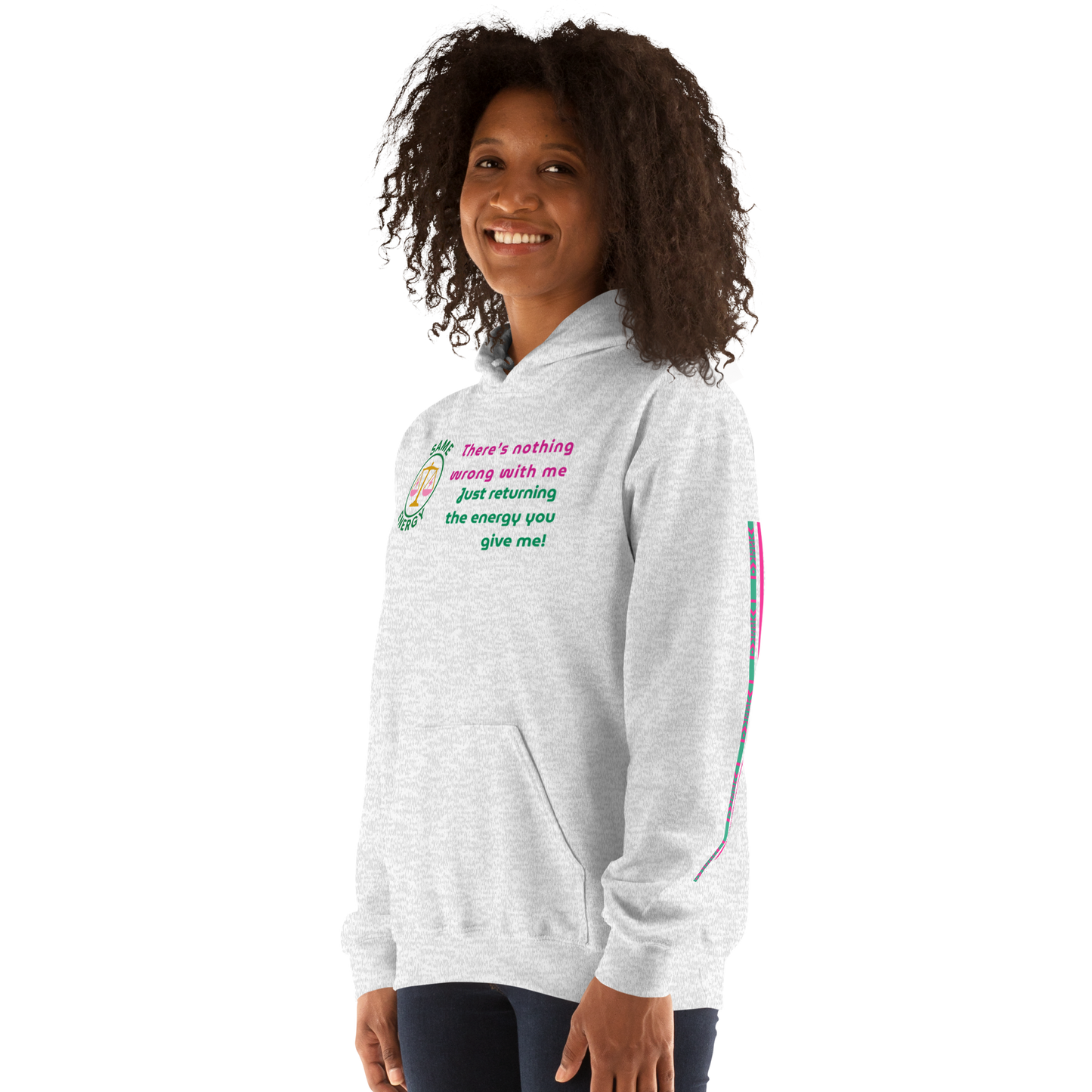 Matching Energy Unisex Hoodie (Pink)