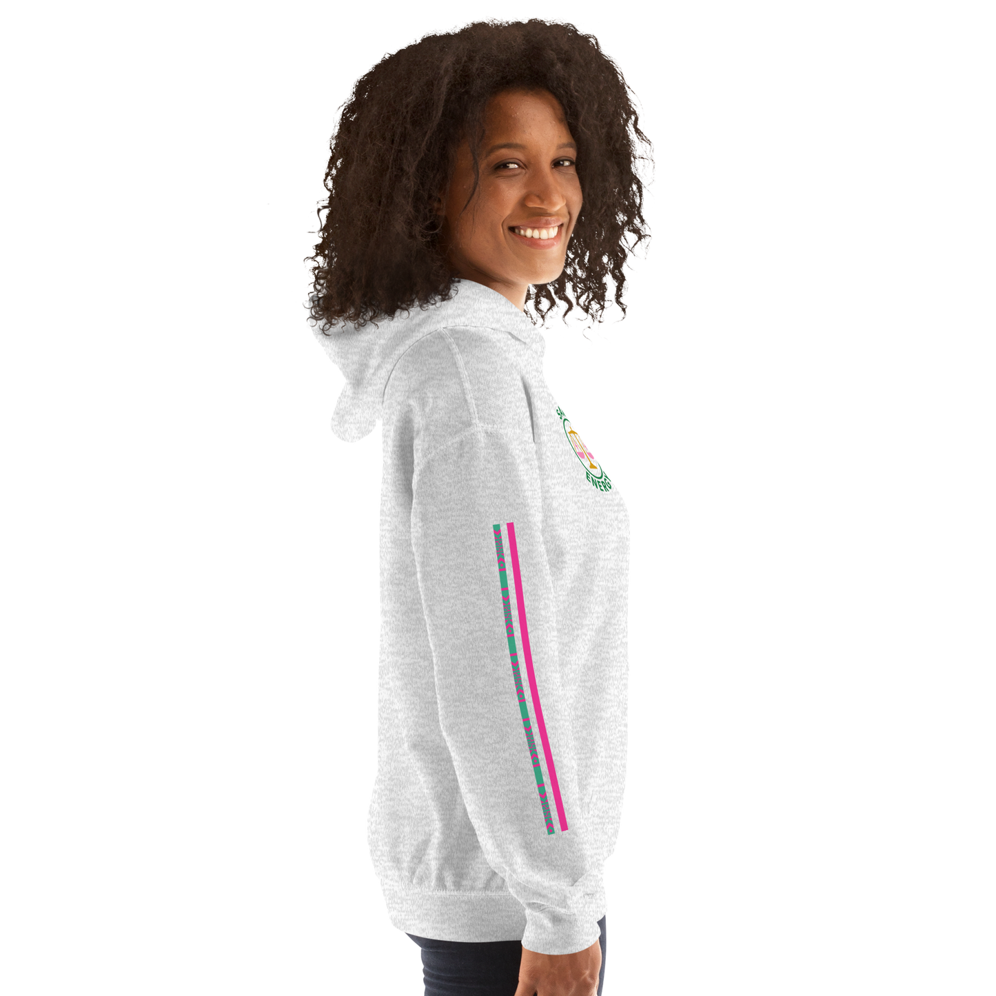 Matching Energy Unisex Hoodie (Pink)